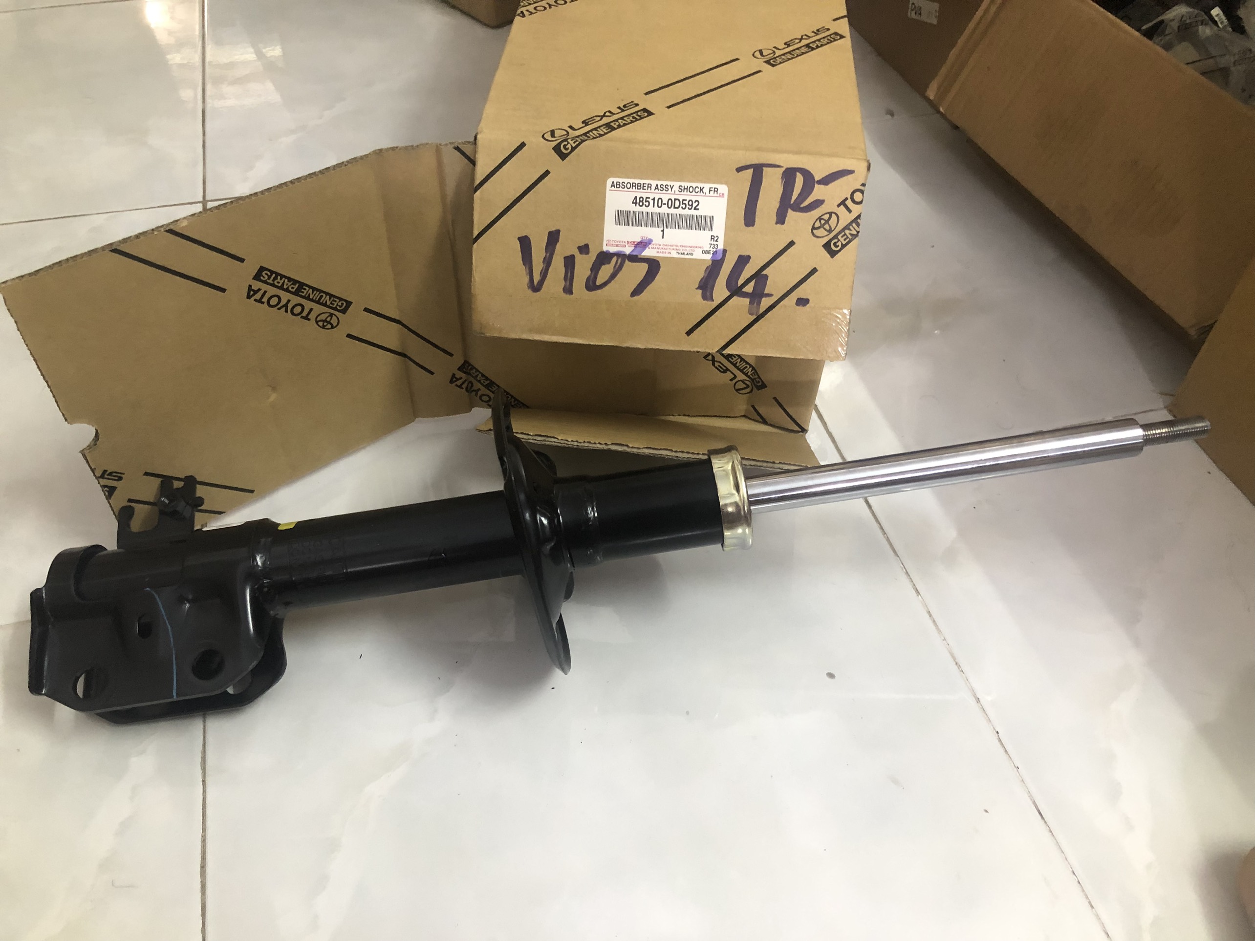 Phuộc giảm xóc trước dành cho Toyota Vios, Yaris