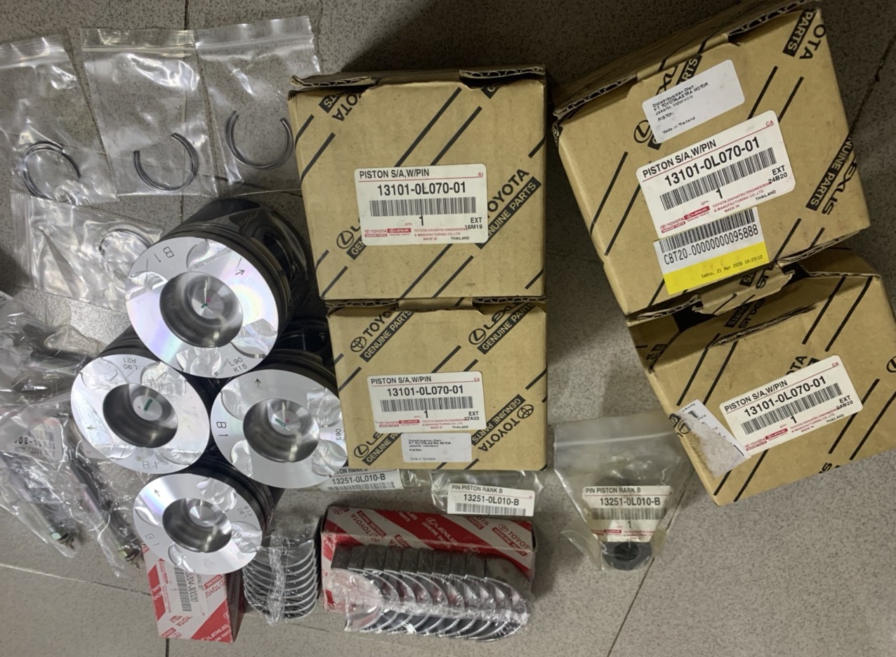 Piston Fortuner 2009-2016 máy dầu
